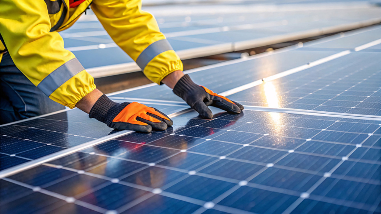 PV-Anlagen bei FIBA GmbH in Leingarten