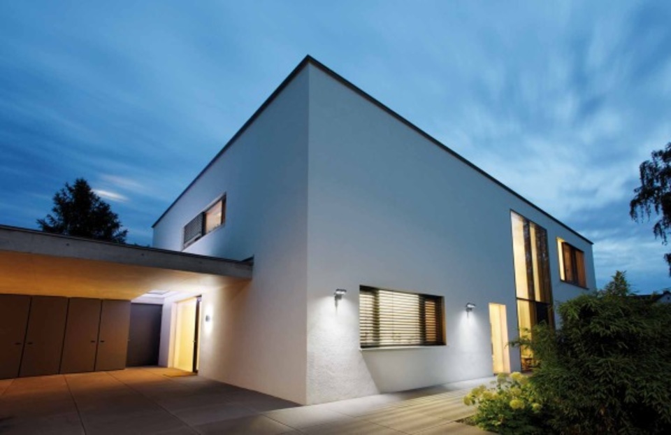 Aussenbeleuchtung bei FIBA GmbH in Leingarten