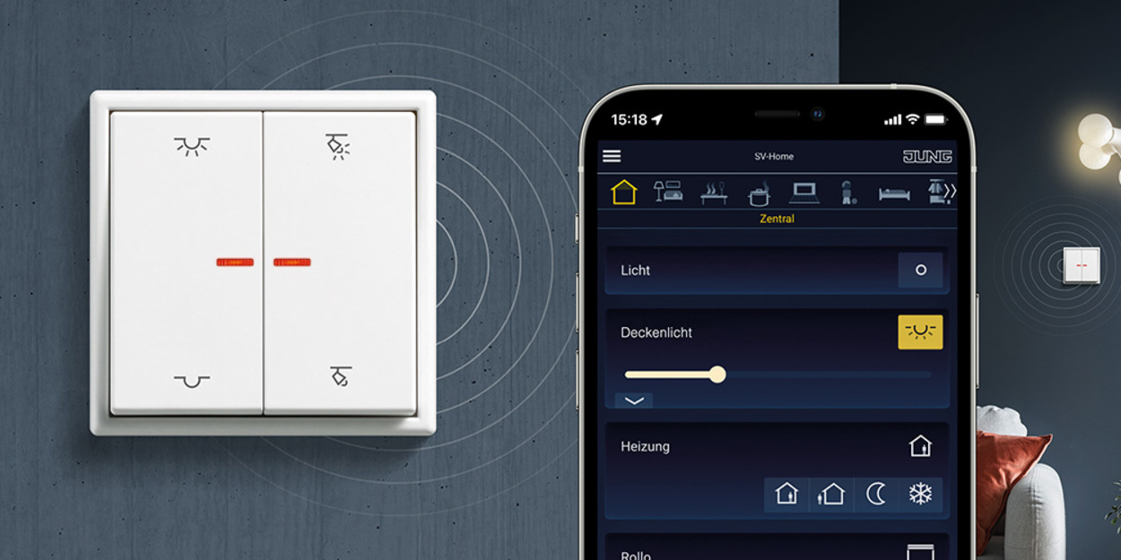 KNX RF Taster bei FIBA GmbH in Leingarten