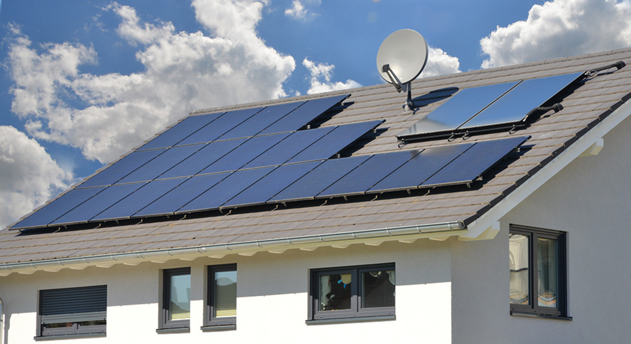Photovoltaik bei FIBA GmbH in Leingarten